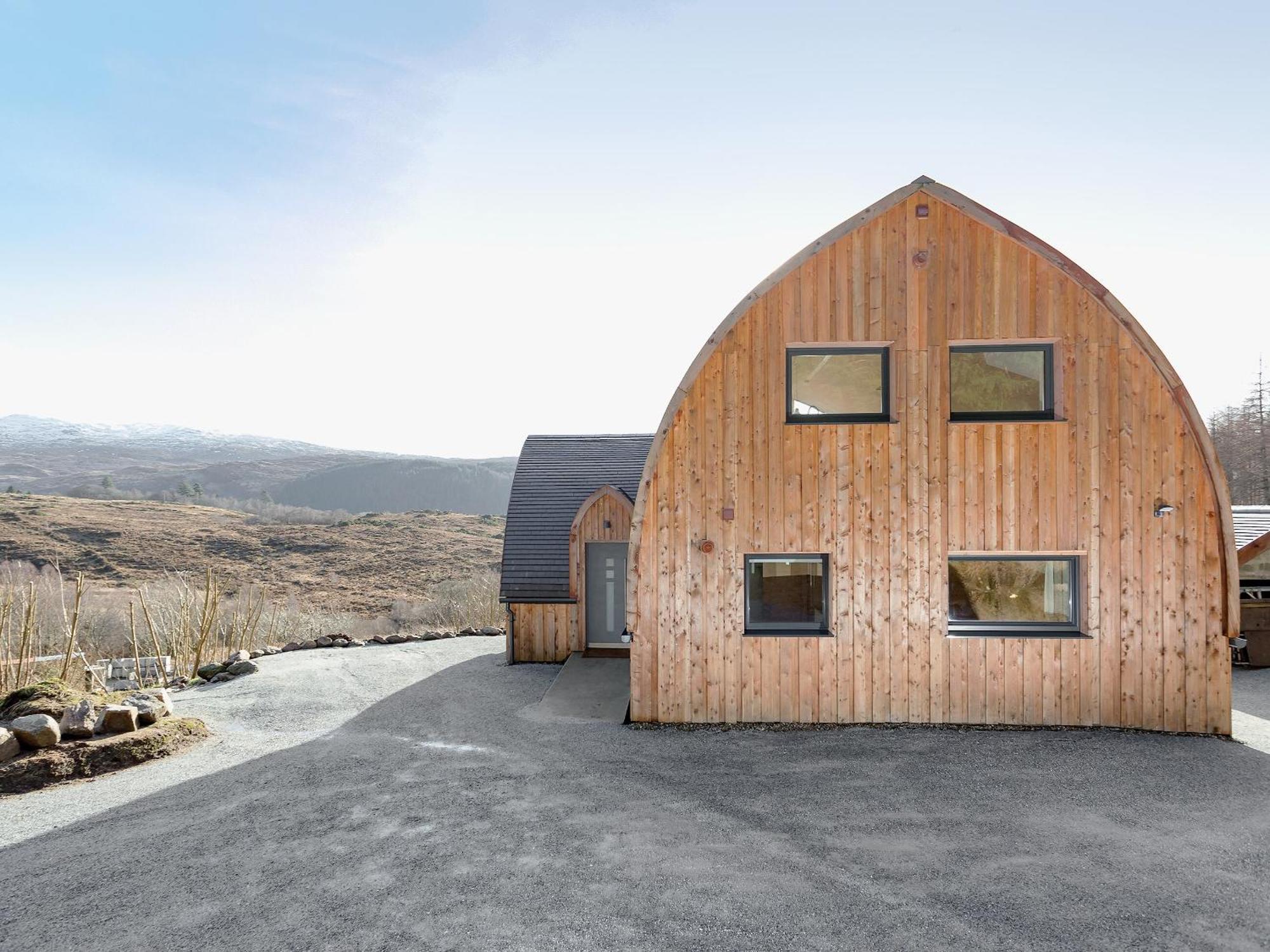 Jill Strawbale House- Ukc2935 Villa Strontian Dış mekan fotoğraf
