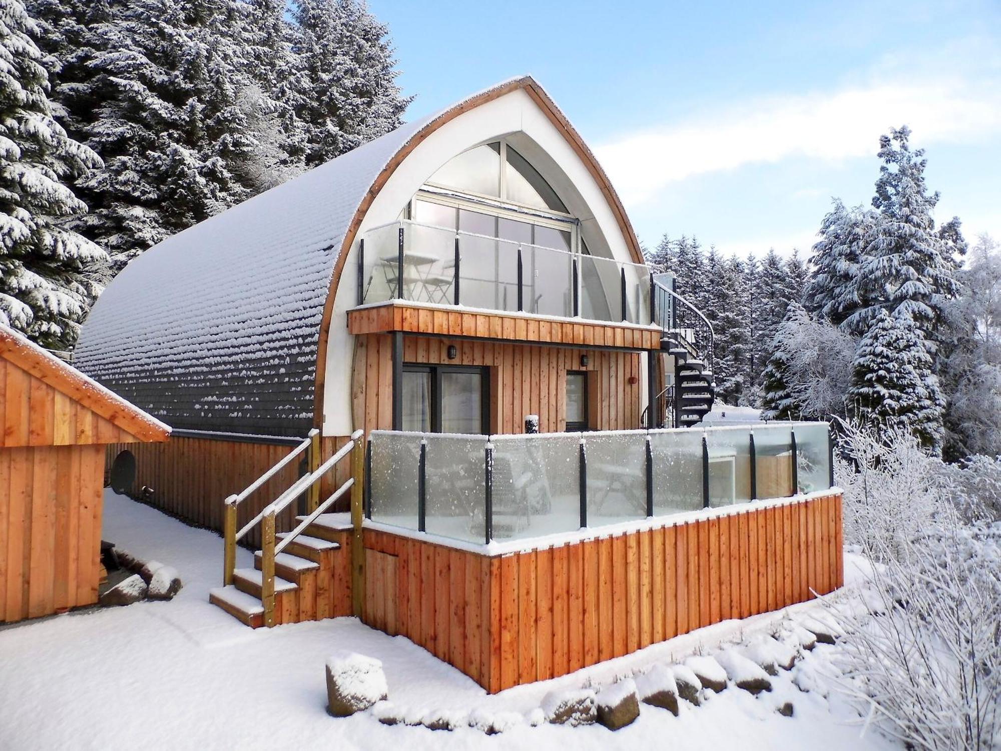 Jill Strawbale House- Ukc2935 Villa Strontian Dış mekan fotoğraf